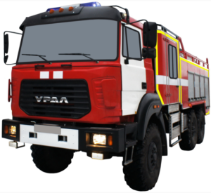 Автоцистерна пожарная АЦ 6,0-40 (Урал 4320-81) 2к