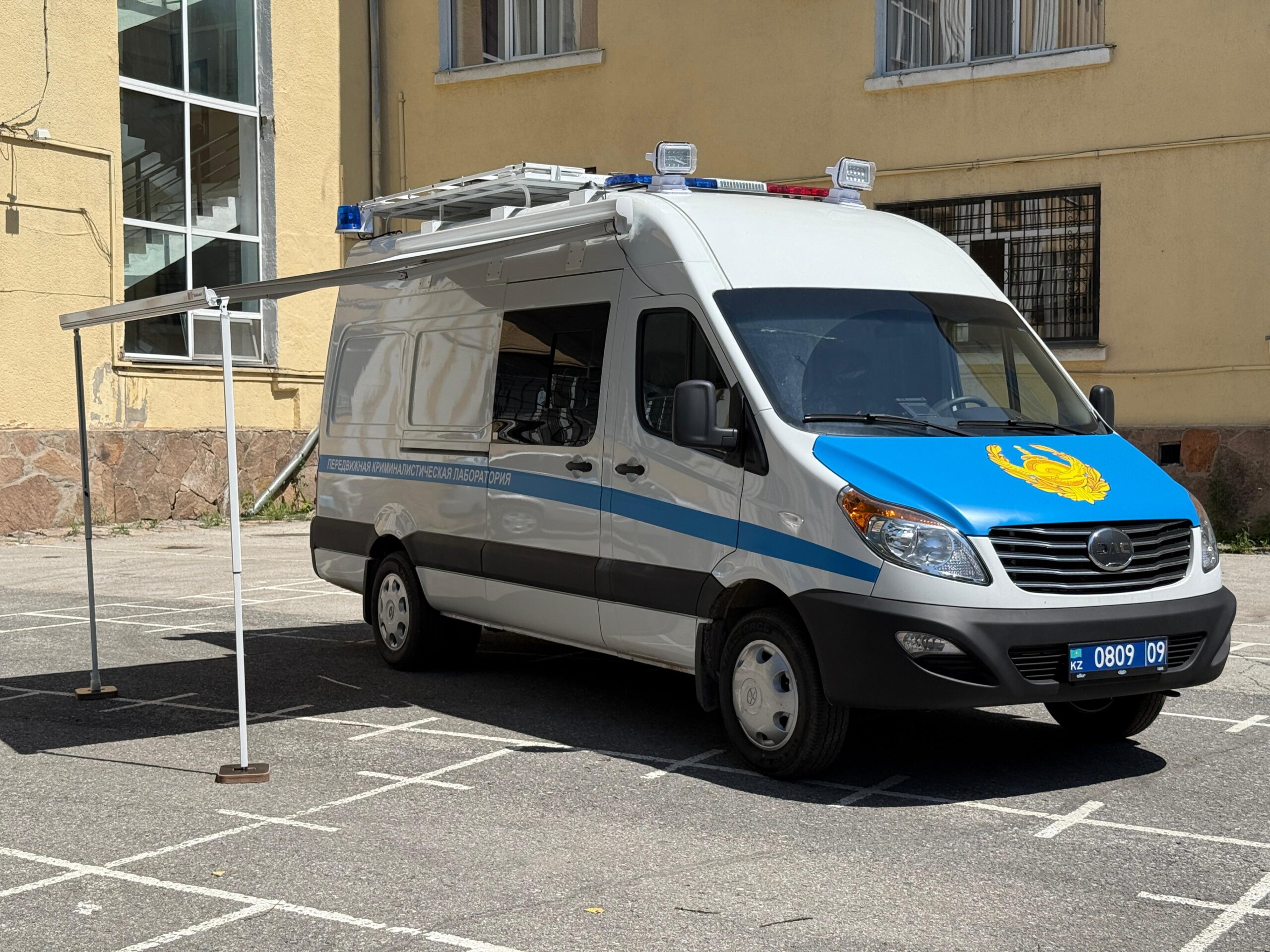 Криминалистическая лаборатория на базе автотранспортного средства JAC Sunray