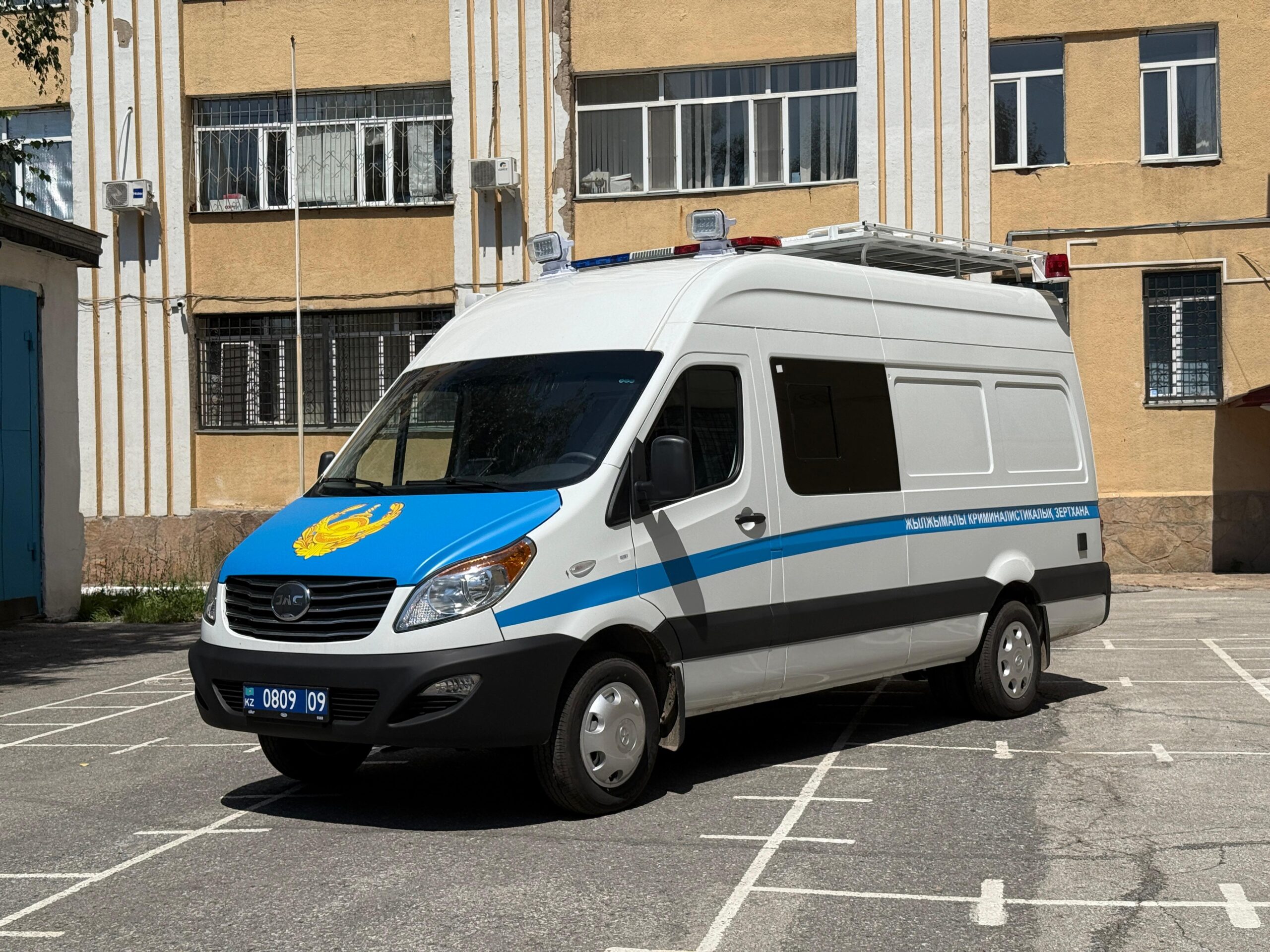 Криминалистическая лаборатория на базе автотранспортного средства JAC Sunray